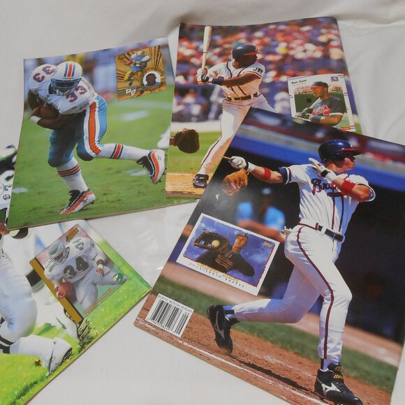 VTG LOT 4 BECKETT BASEBALL & FOOTBALL CARD MONTHLY MAGAZINES CAL RIPKEN DAN MARI - Picture 8 of 15